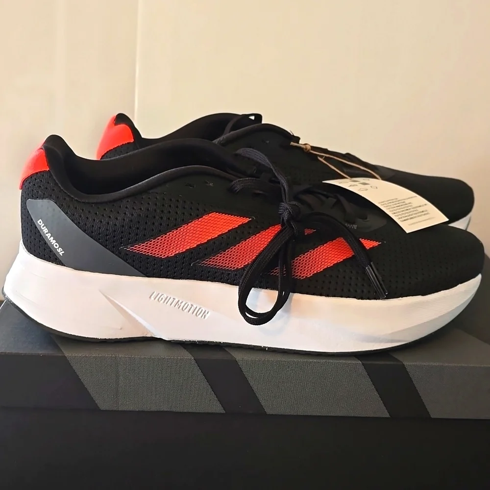 Adidas DuRamo SLM MENS SIZE 11 5 NEW with box sneakers shoes On Sale - Picture 1 of 4